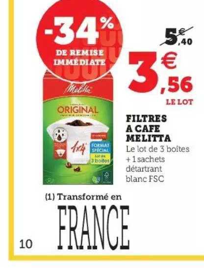 Filtres à Cafè Melitta