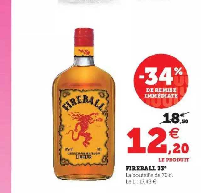 fireball 33°