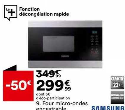 Four Micro-ondes Encastrable