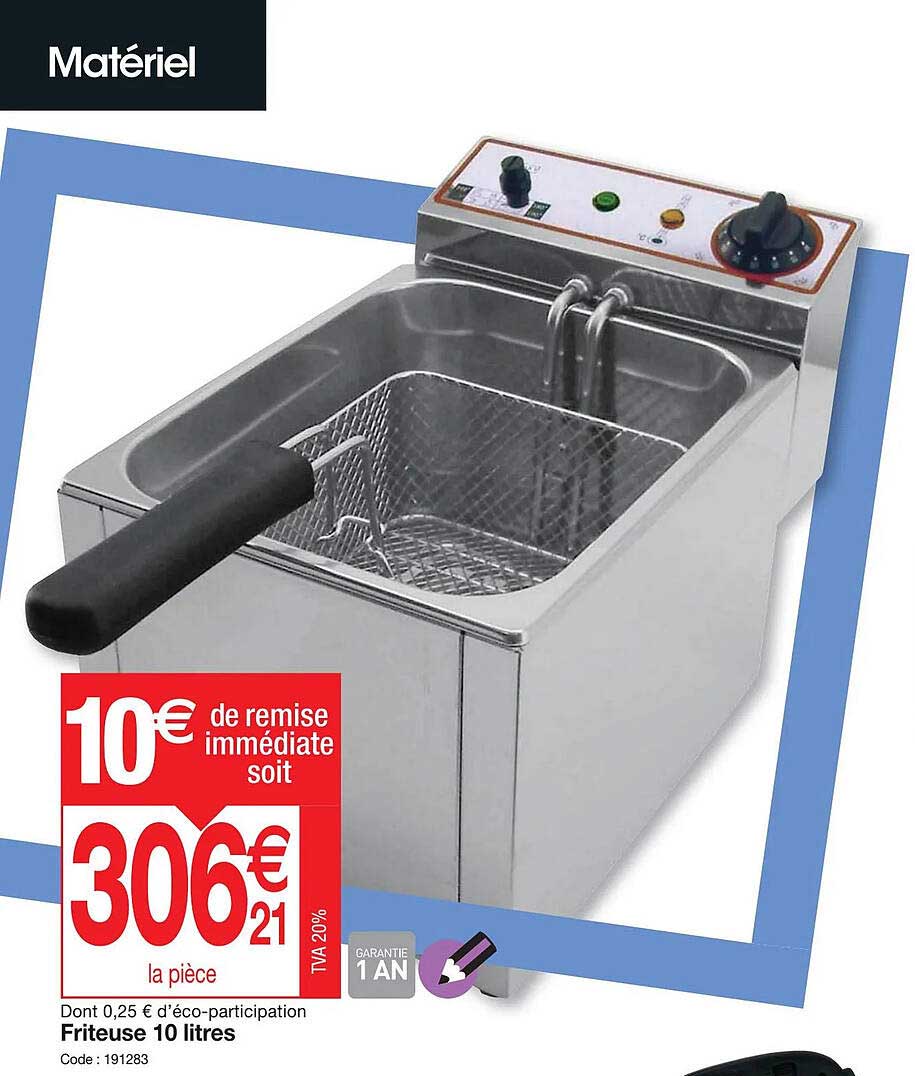 friteuse 10 lites
