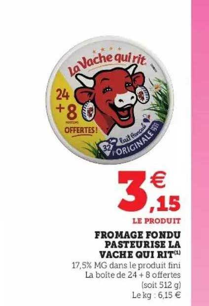 Fromage Fondu Pasteurisé La Vache Qui Rit