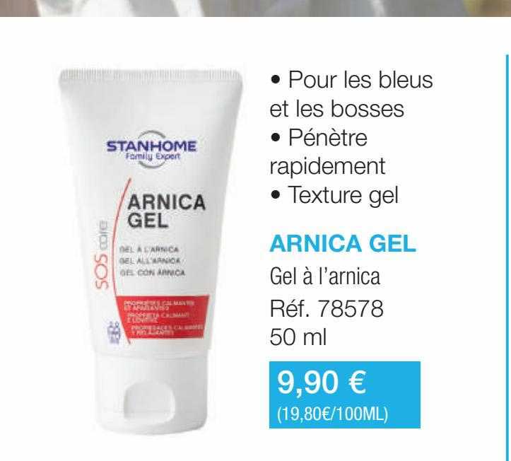 gel à l'arnica