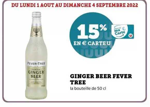 ginger beer fever tree
