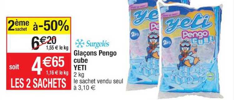 Glaçons Pengo Cube Yeti