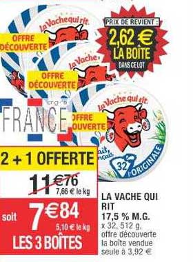 la vache qui rit 17,5% m.g.