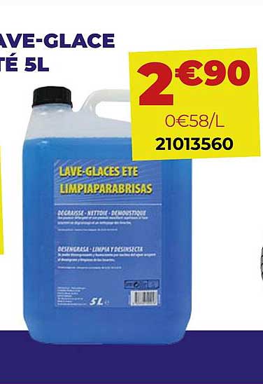 lave-glace été 5 l