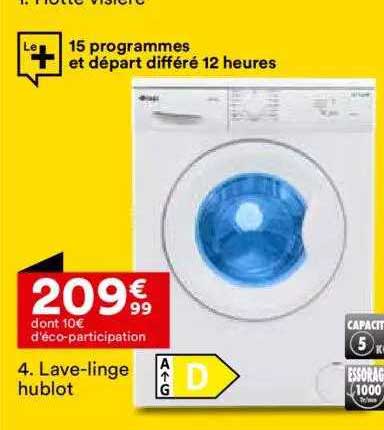 lave-linge hublot