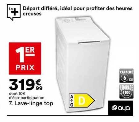 lave-linge top aya