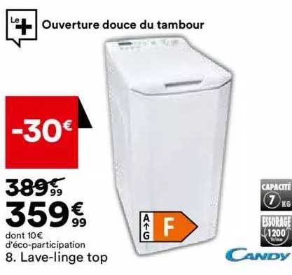 Lave-linge Top Candy