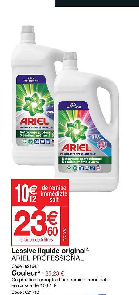 Lessive Liquide Original Ariel Professional
