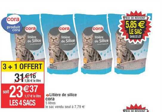 Litière De Silice Cora