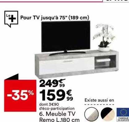 meuble tv remo l.180cm