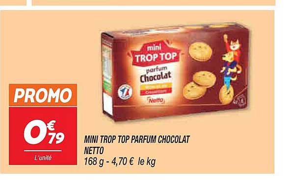 mini trop top parfum chocolat