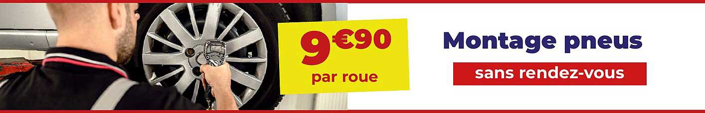 Montage Pneus