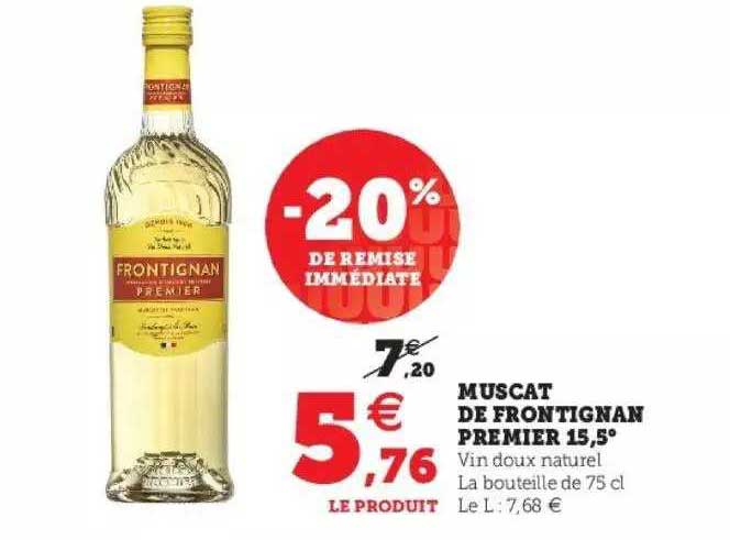 muscat e frontigan premier 15,5°