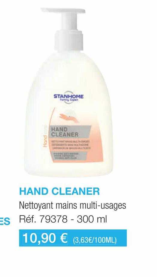 nettoyant mains multi-usages