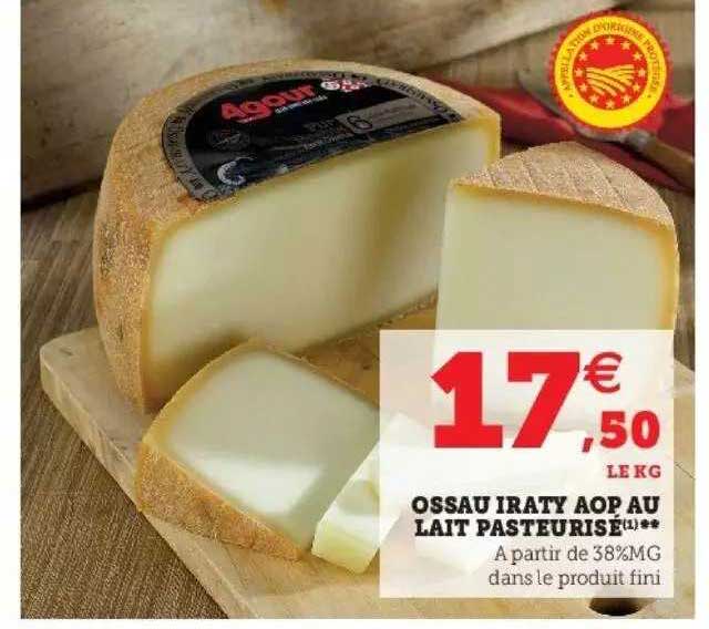 Ossau Iraty Aop Au Lait Pasteurisé
