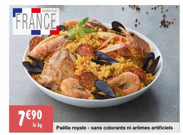 Paëlla Royale - Sans Colorants Ni Arômes Artificiels