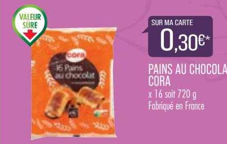 pains au chocola cora