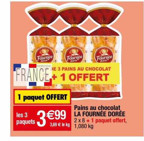 pains au chocolat la fournée dorée