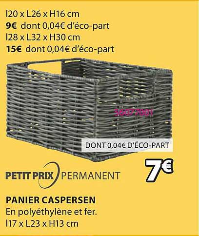 panier caspersen