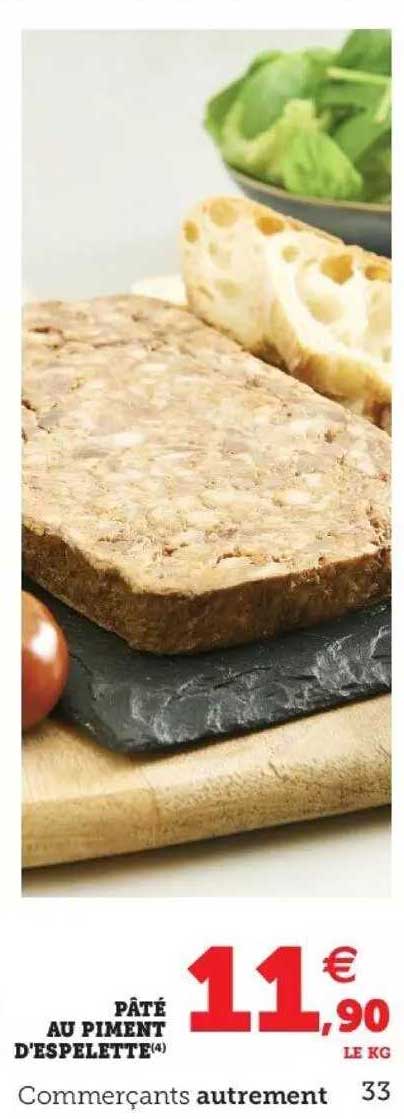 pâté au piment d'espelette