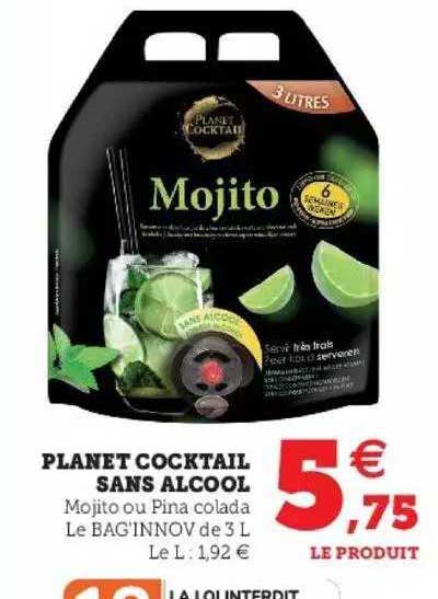 planet cocktail sans alcool