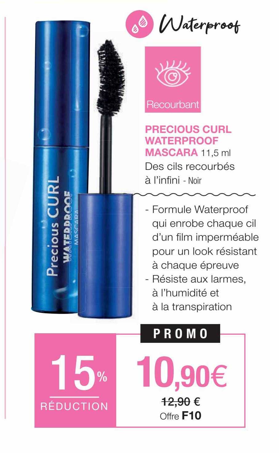 Precious Curl Waterproof Mascara