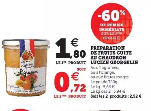 préparation de fruits cuite au chaudron lucien georgelin