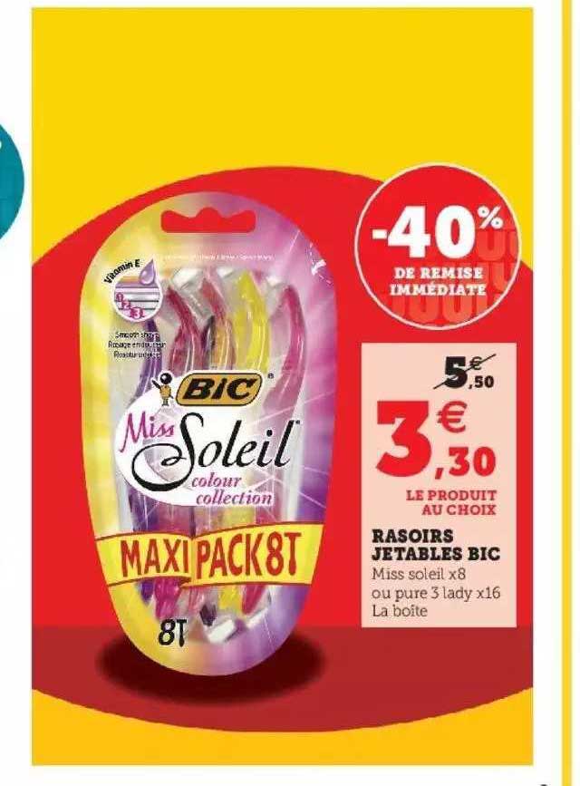 Rasoirs Jetables Bic