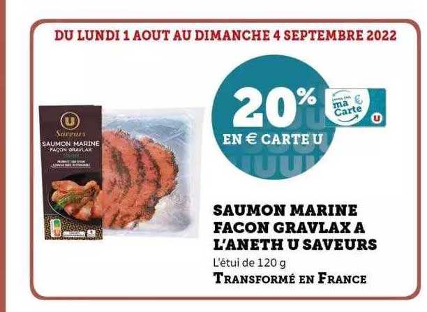 saumon marine façon gravlax à l'aneth u saveurs