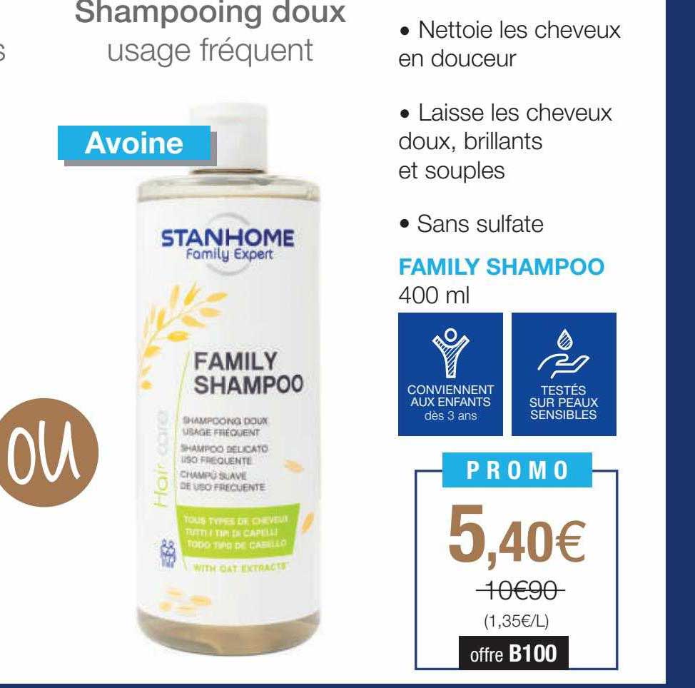 shampooing doux usage fréquent