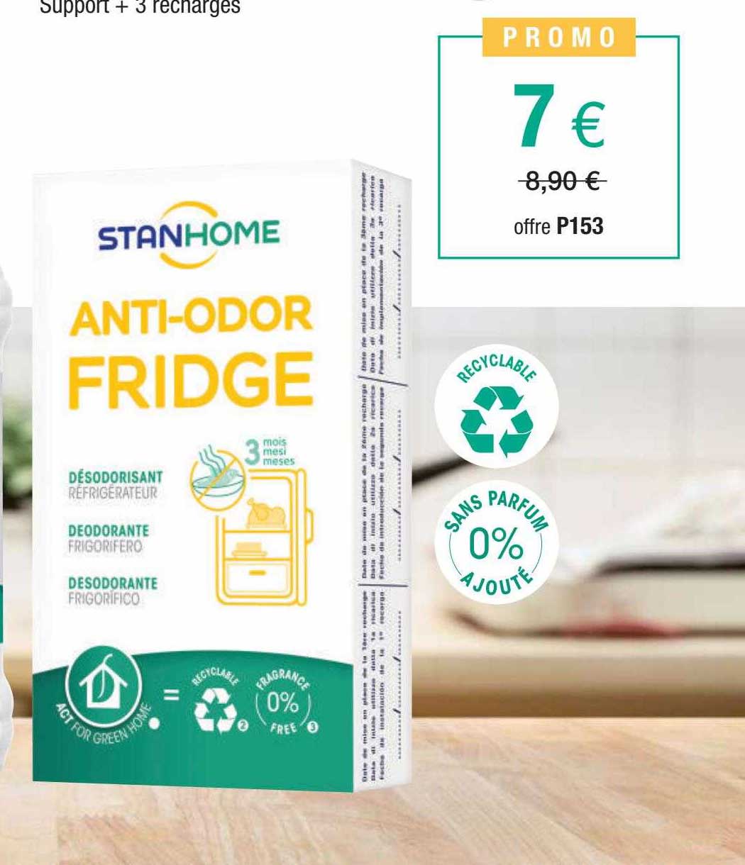 stanhome anti-odor fridge
