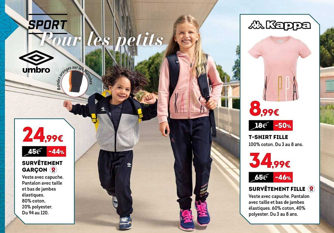 Survêtement Garçon, T-shirt Fille, Survêtement Fille