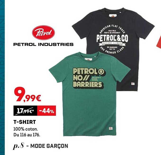 t-shirt petrol industries