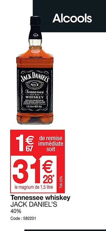 tennessee whiskey jack daniel's