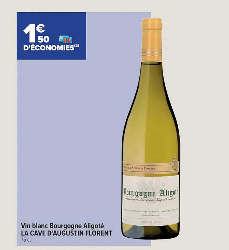 vin blanc bourgogne aligoté la cave d'augustin florent