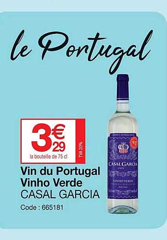 vin du portugal vinho verde casal garcia