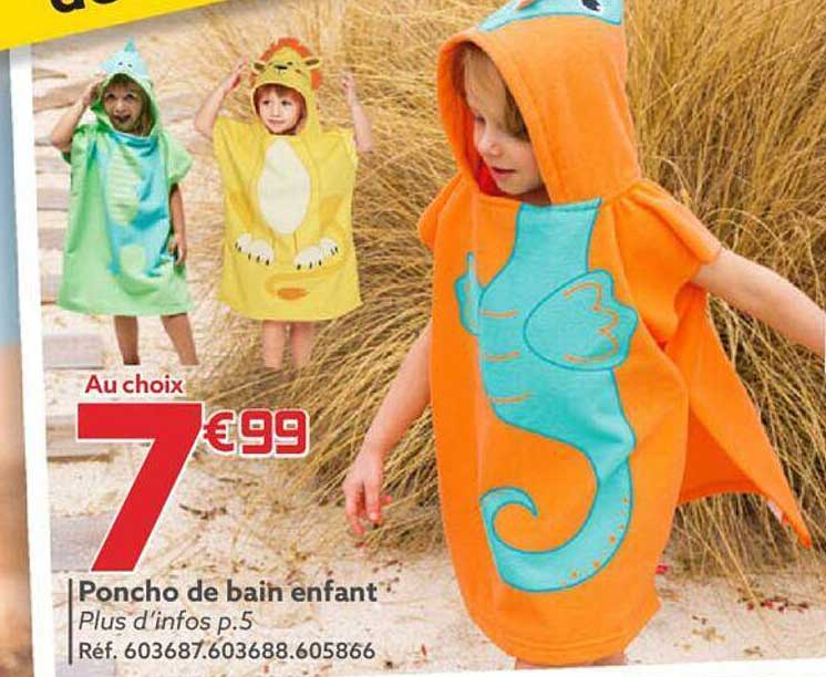 Poncho De Bain Enfant