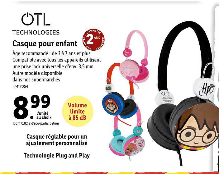 Casque Pour Enfant