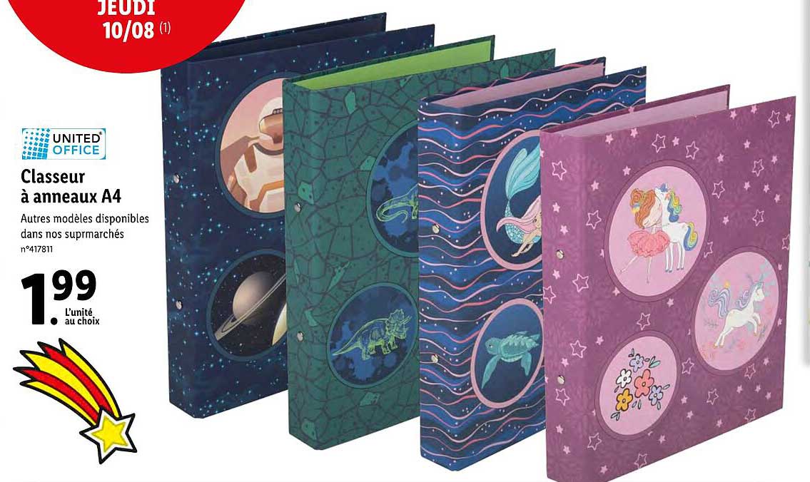 Classeur à Anneaux A4