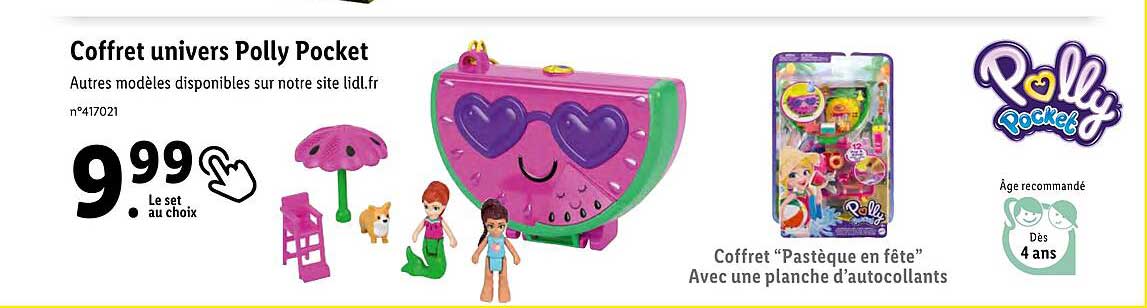 coffret univers polly pocket