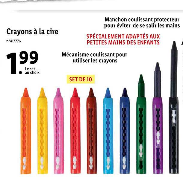 Crayons à La Cire