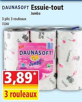 Essuie-tout Jumbo Daunasoft