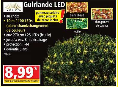 guirlande led i-glow