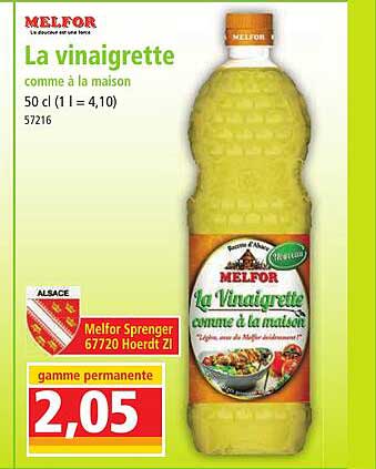 la vinaigrette comme à la maison melfor