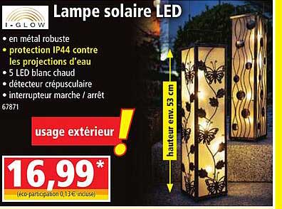lampe solaire led i-glow