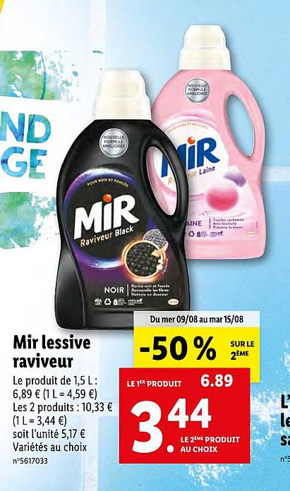 mir lessive raviveur