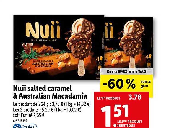 Nuii Salted Caramel & Australian Macadamia