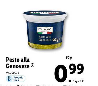 pesto alla genovese italiamo